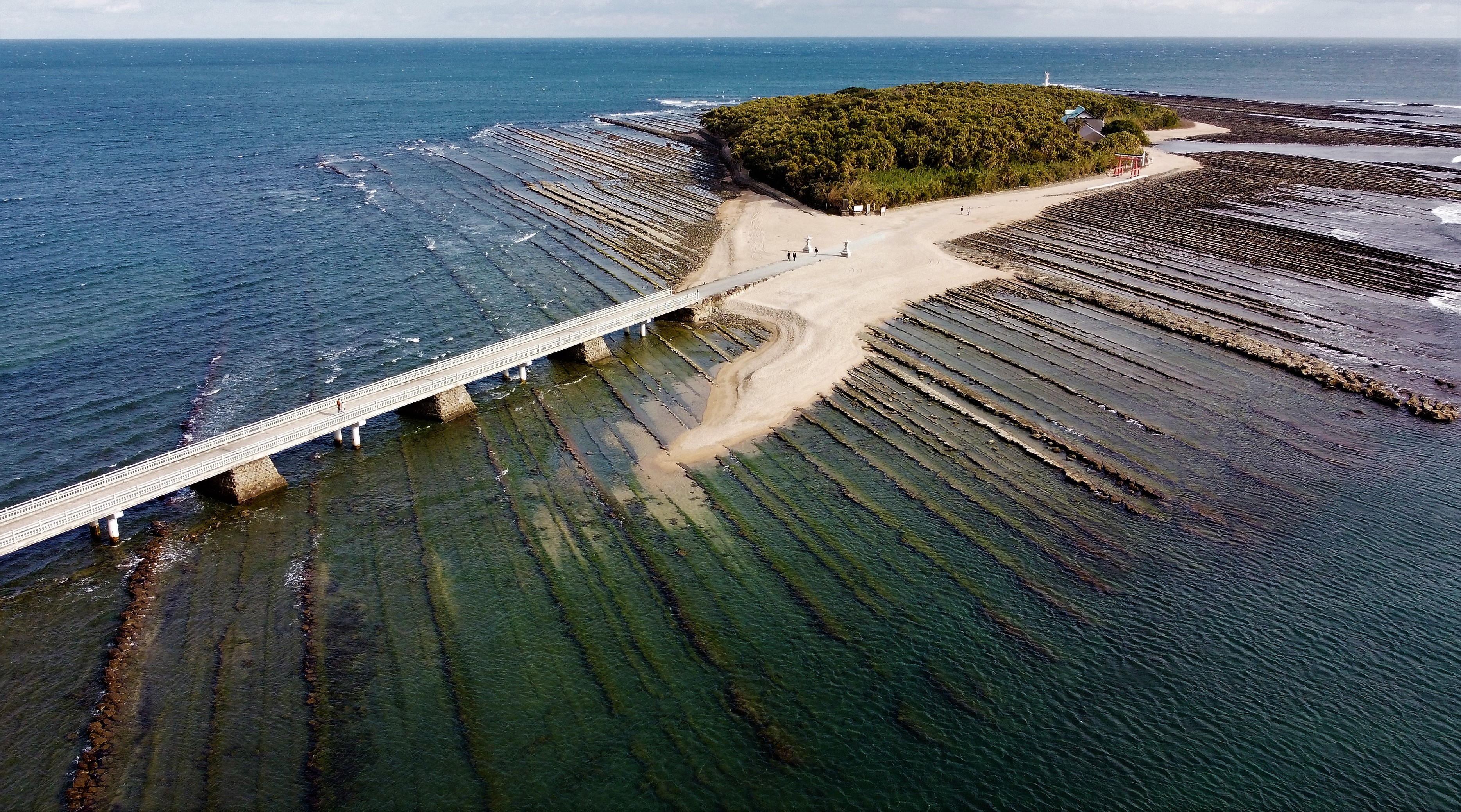 The coast of Aoshima, Miyazaki